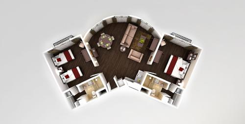 Master apartment floorplan