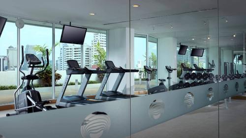 Fully equipped fitness and gym 