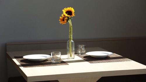 Dining table for two